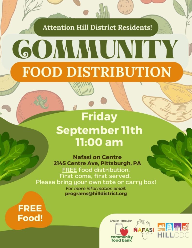 Animated Food Distribution Flyer