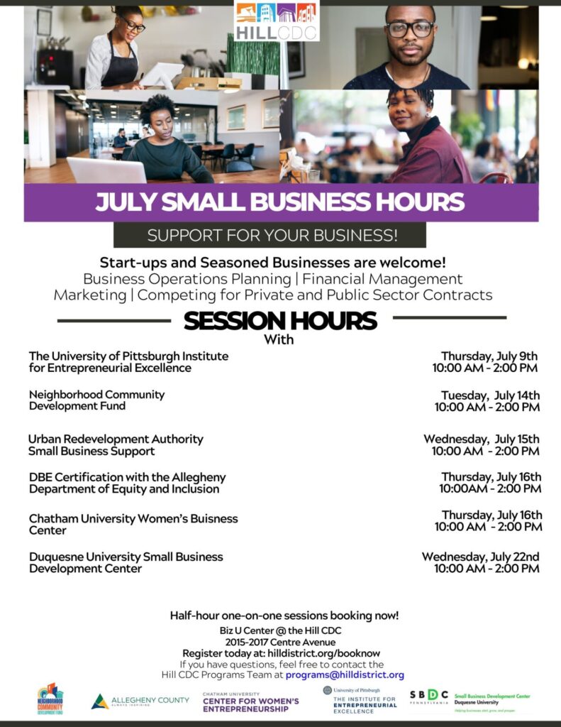July Small Business Hours