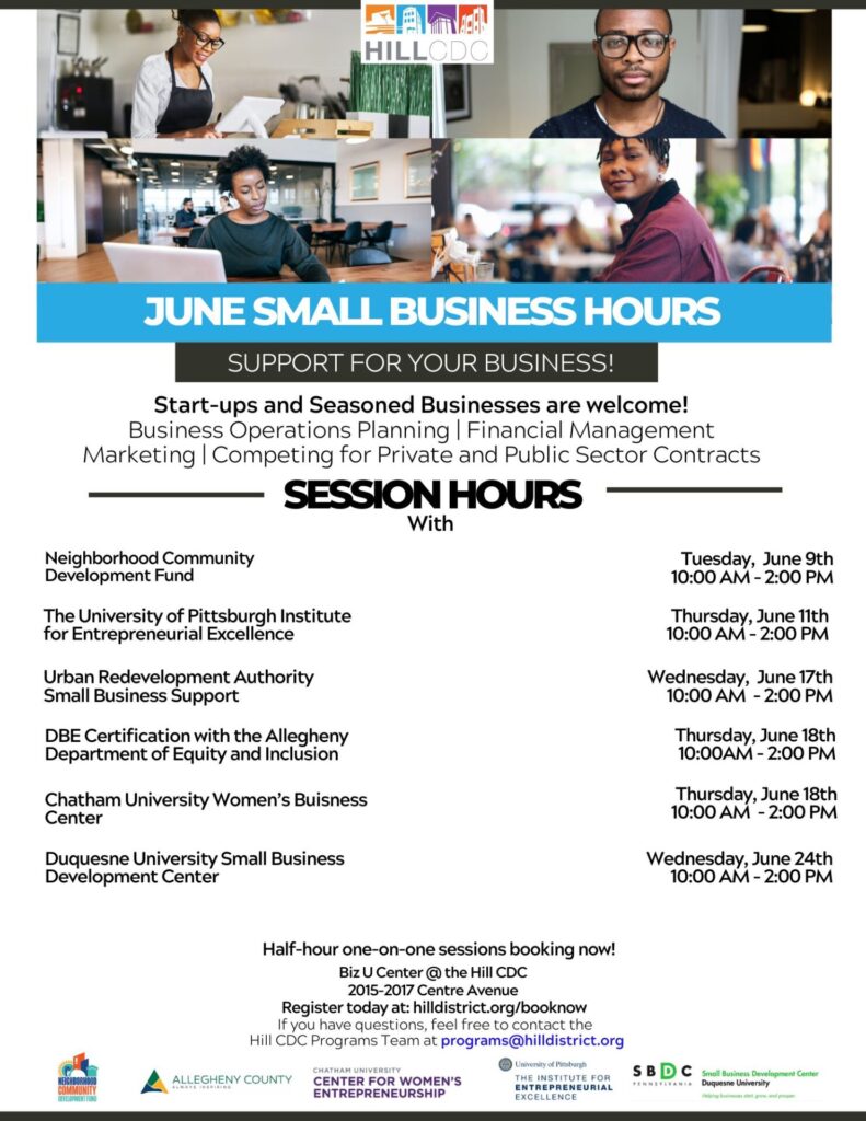 June Small Business Hours