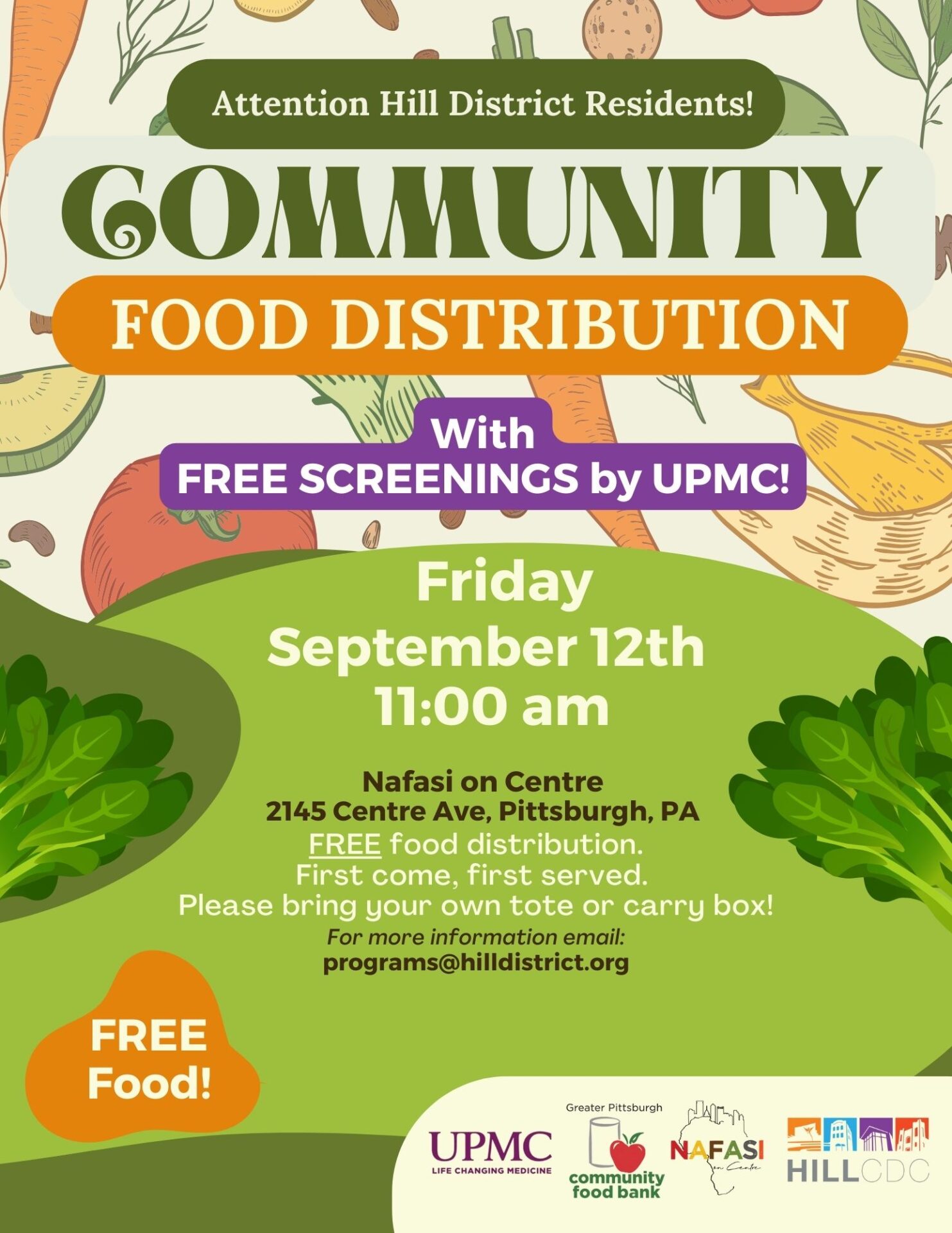 Animated Food Distribution Flyer (3)