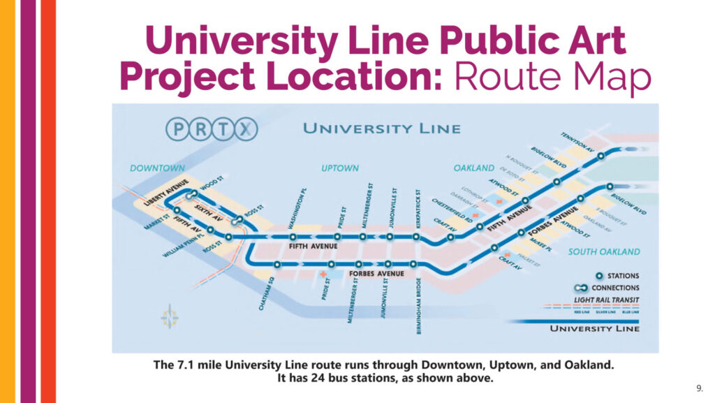 Pittsburgh Regional Transit University Line Public Art Project