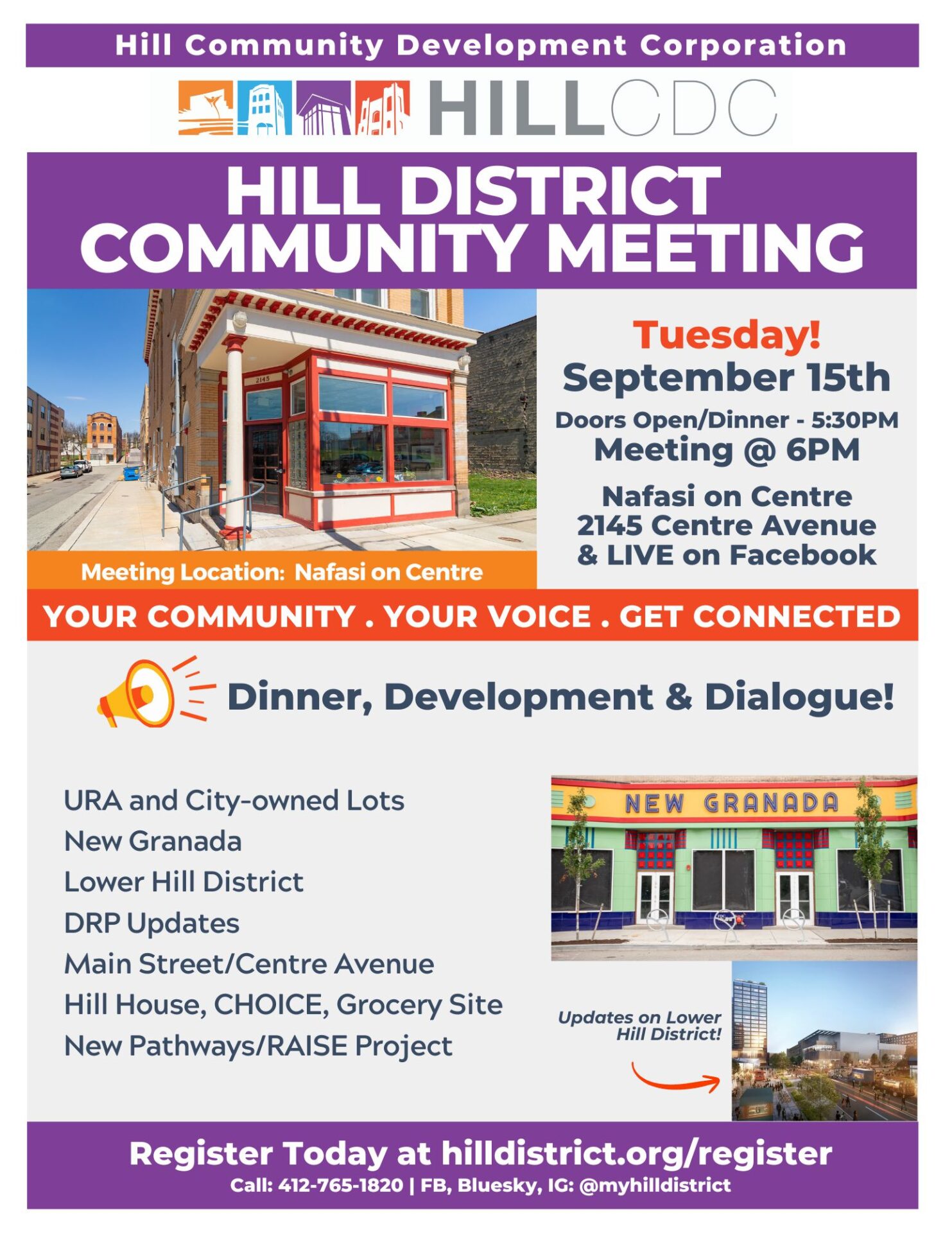 Community Meeting September 15, 2026