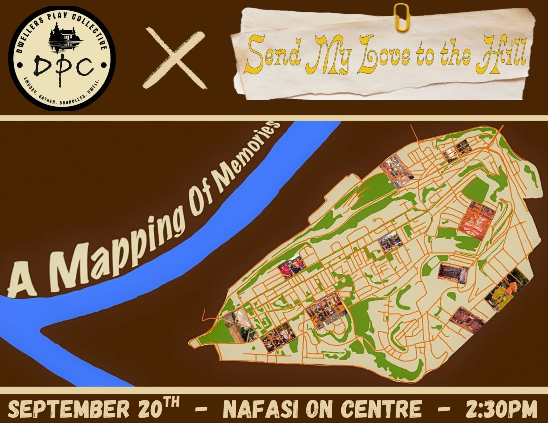 A Mapping Of Memories Flyer